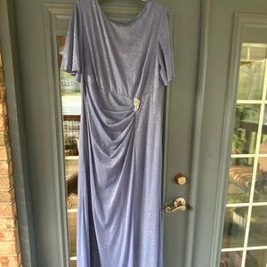 Elegant Blue Evening Gown